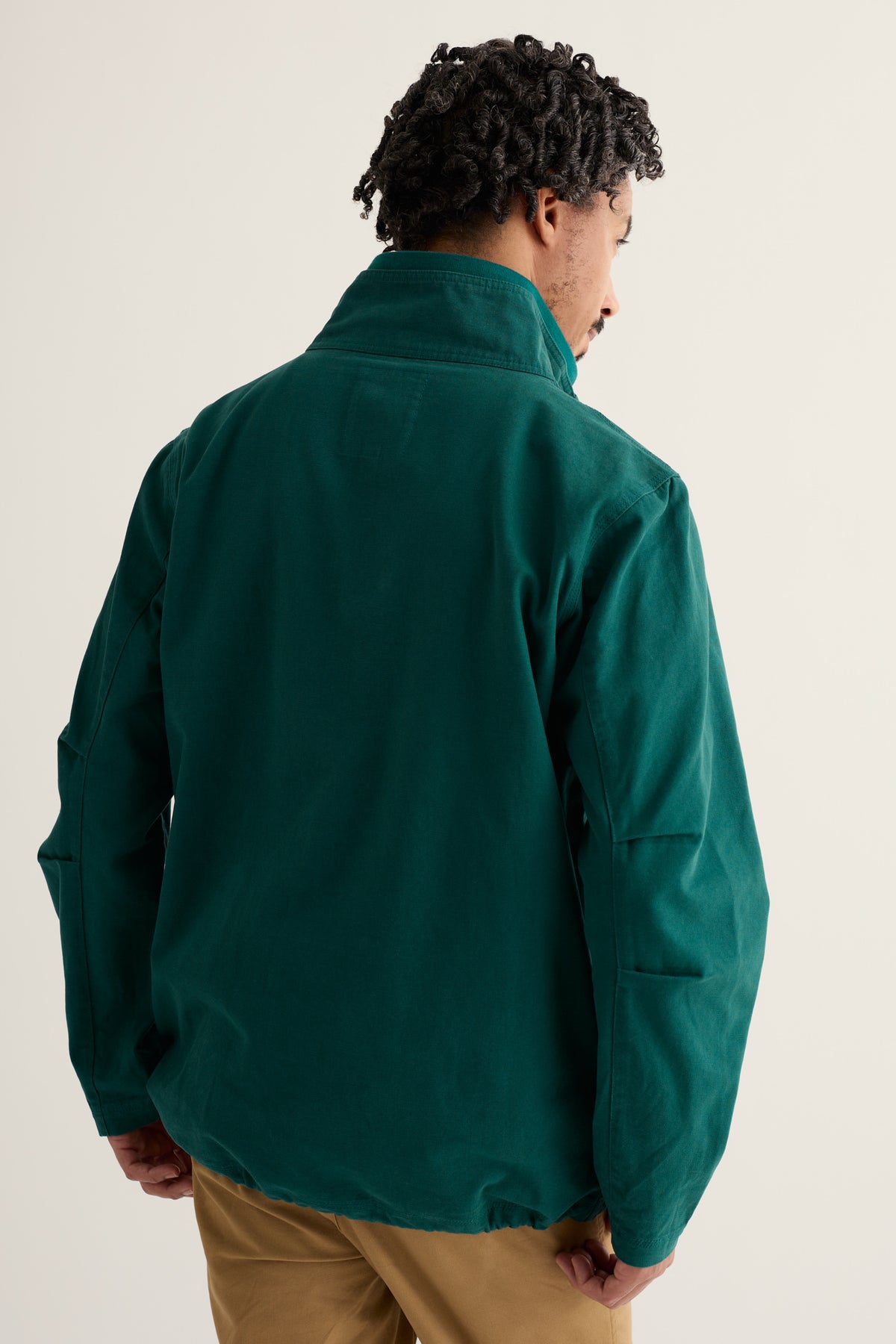 Herren-Pullover aus Bio-Baumwolle, Clay Stone