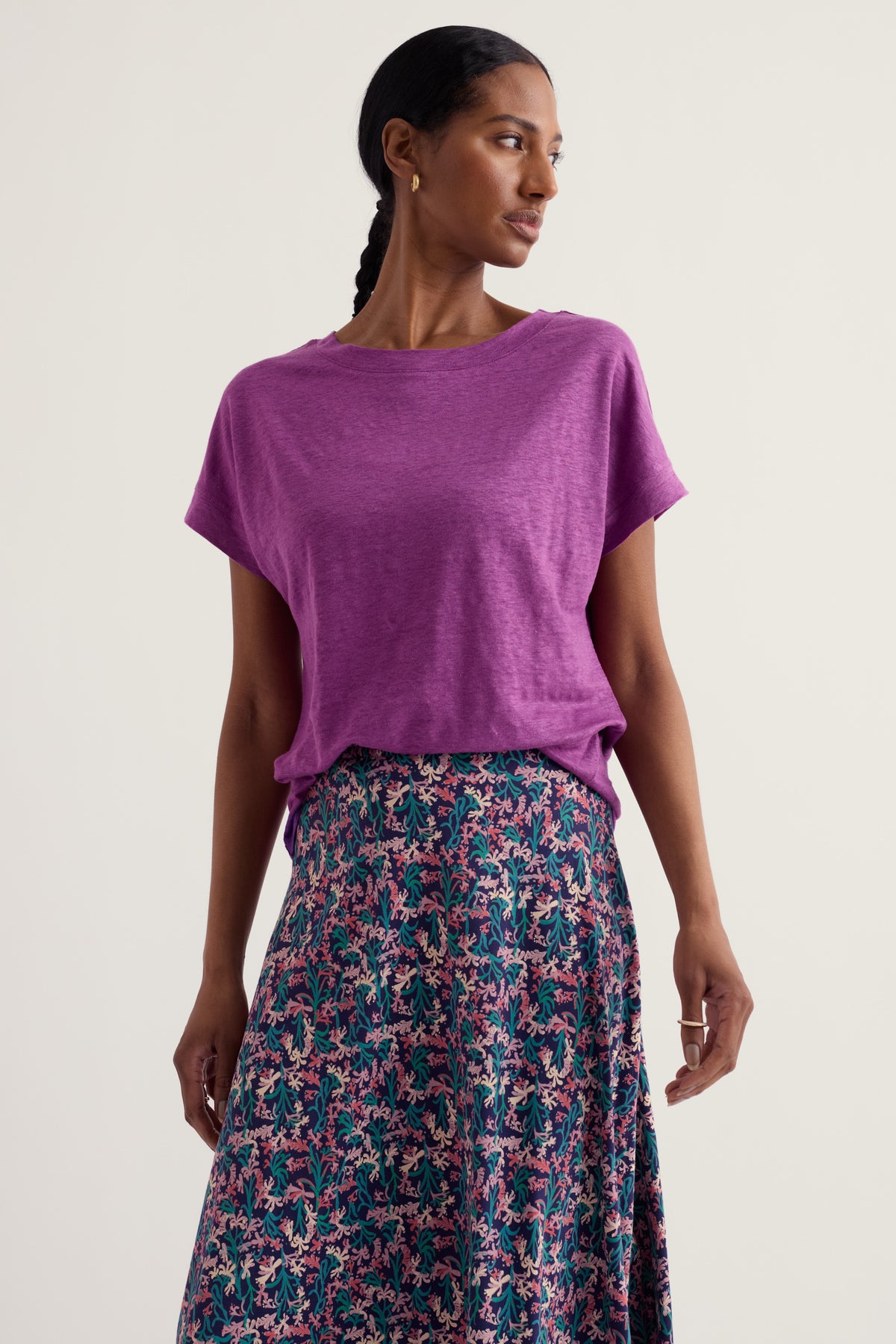 Carn Cove Leinen-T-Shirt