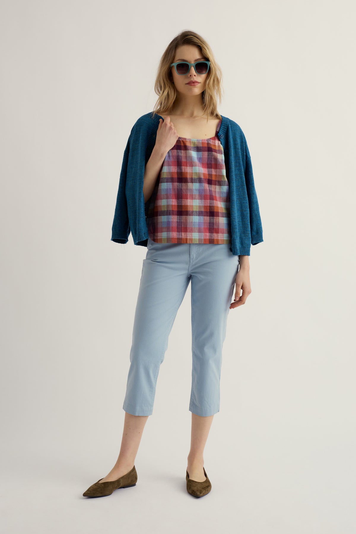 Albert Quay Slim Capri-Hose