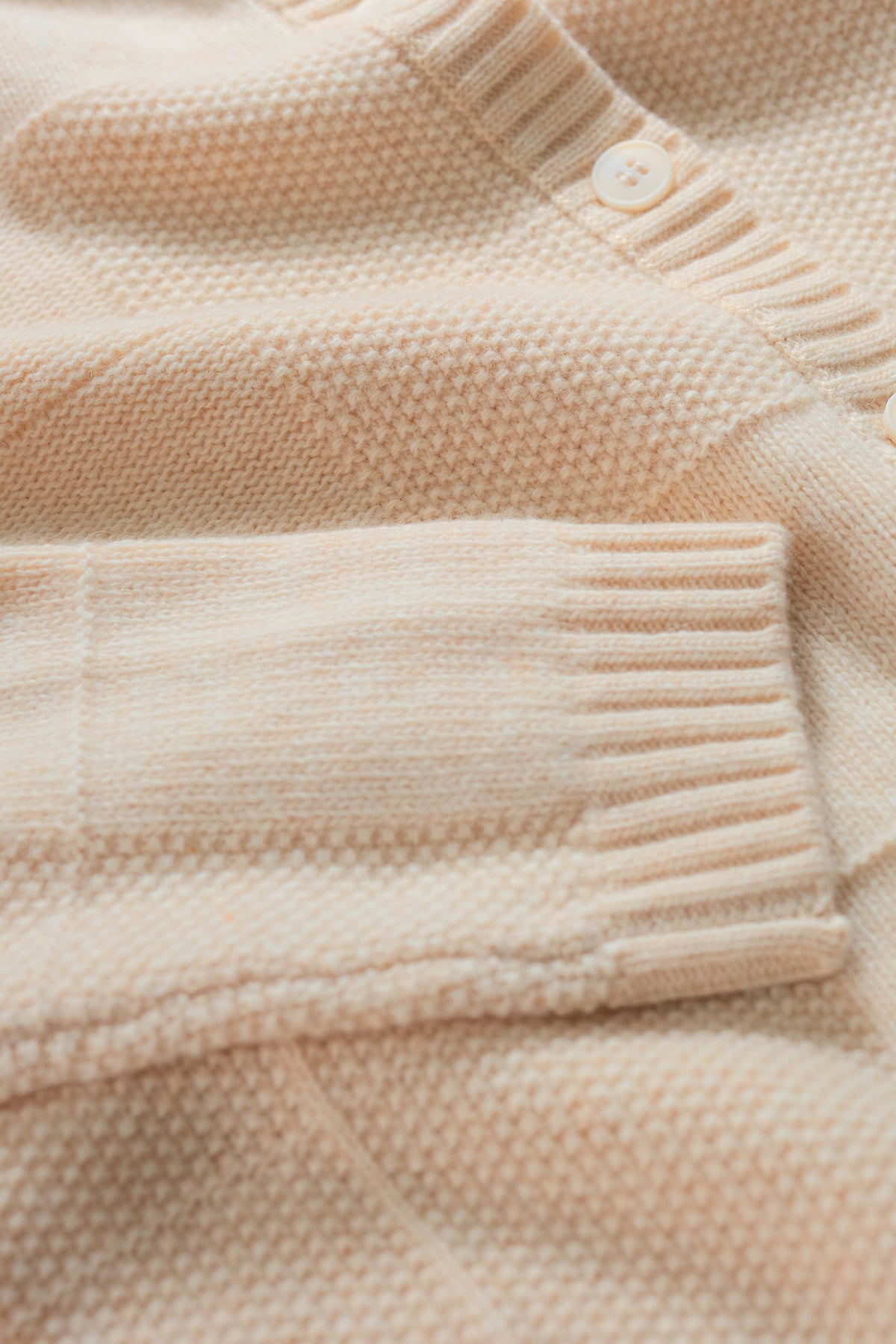 Coweth Strickjacke mit Knopfleiste