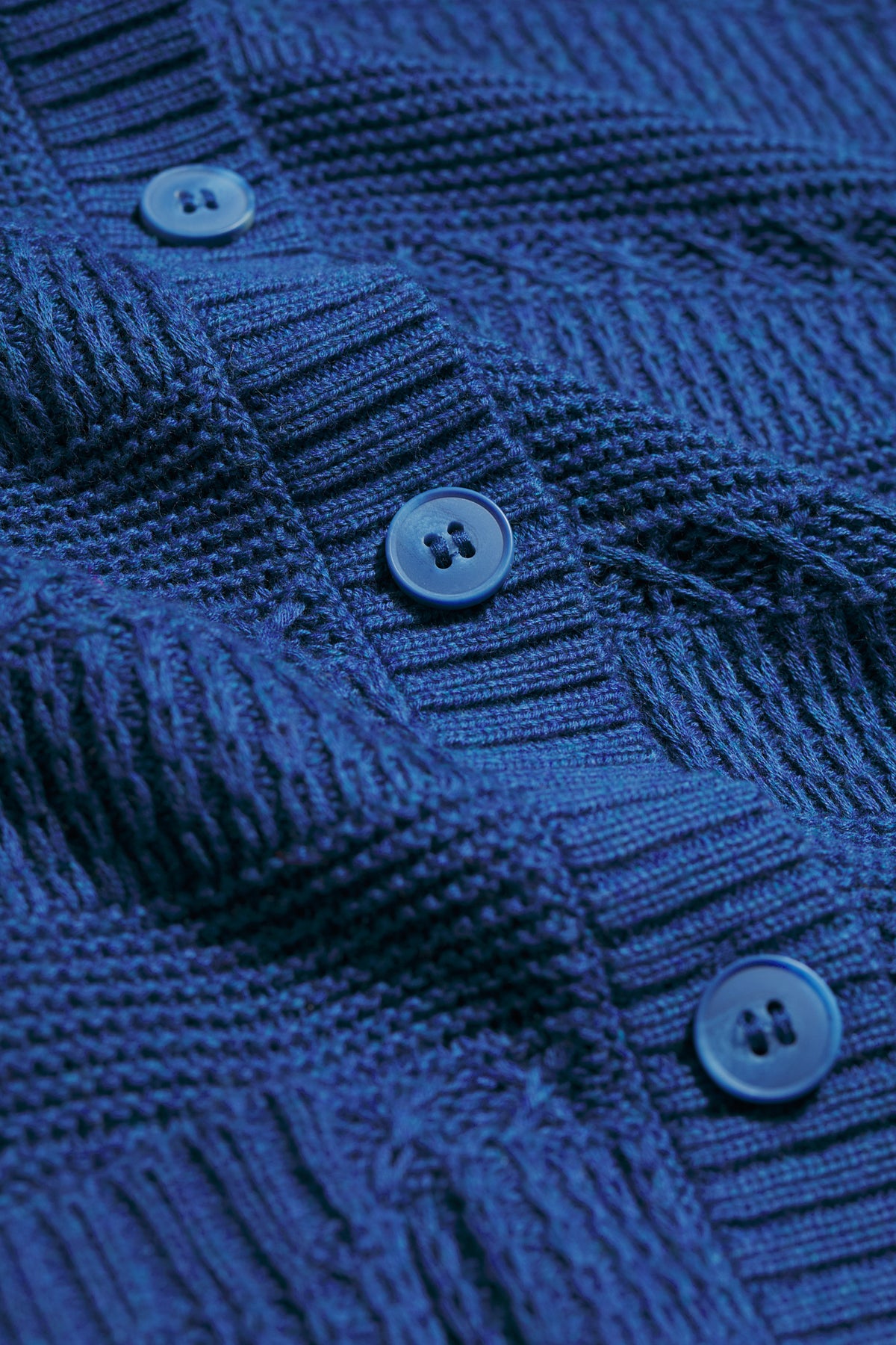 Nut Lane Strickjacke mit Kragen aus Bio-Baumwolle
