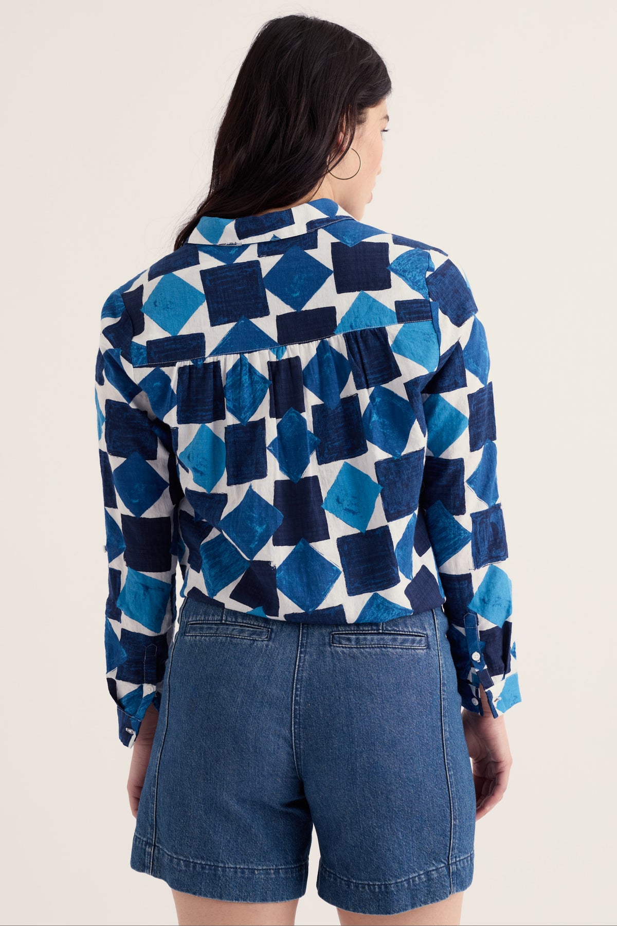 Wren Flutter Longline-Hemd