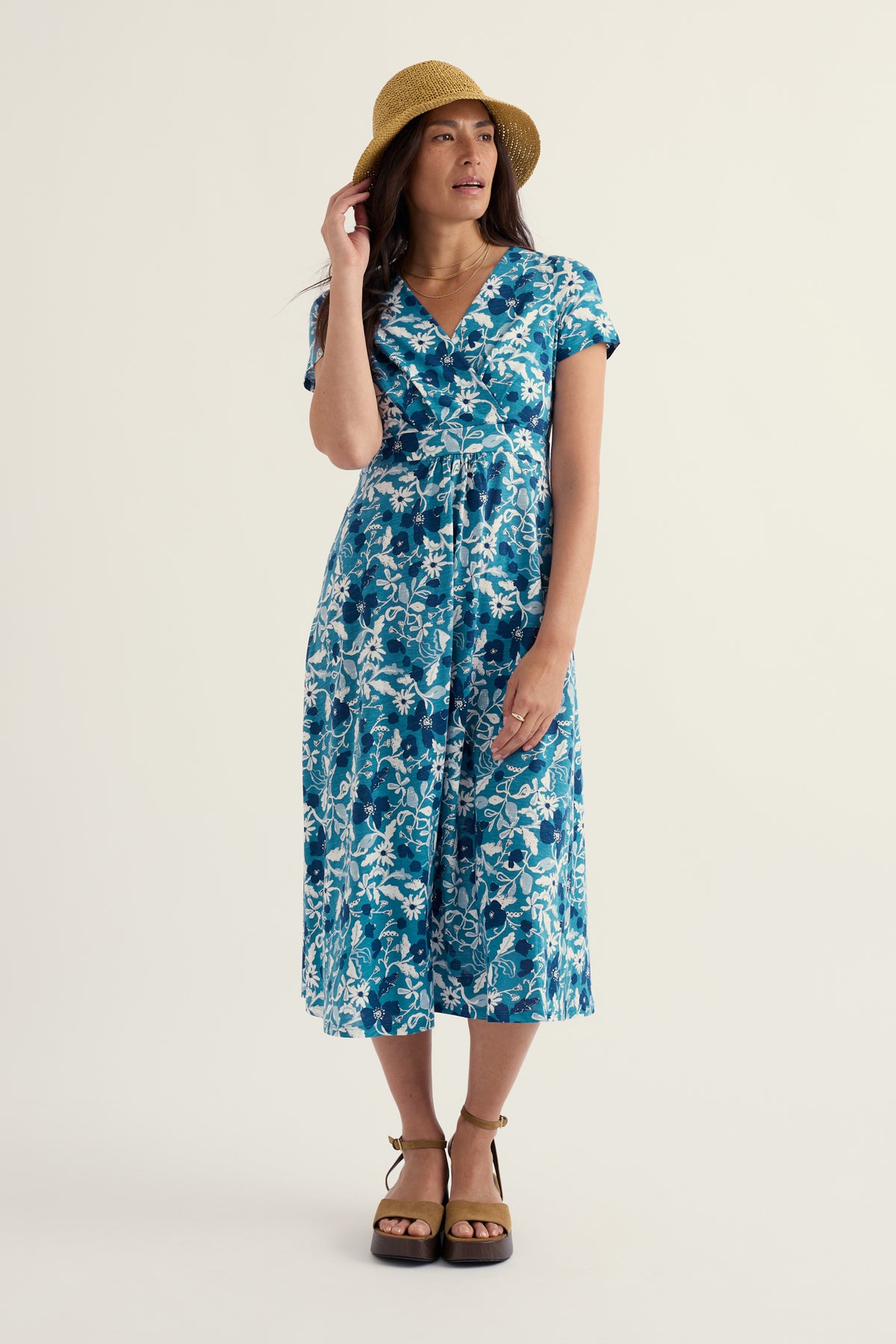 Chapelle Dress in GOTS-Certified Organic Cotton Jersey