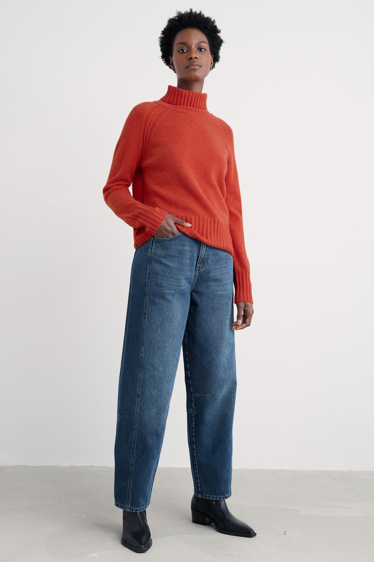 Basset Cove Pullover aus Merinowolle