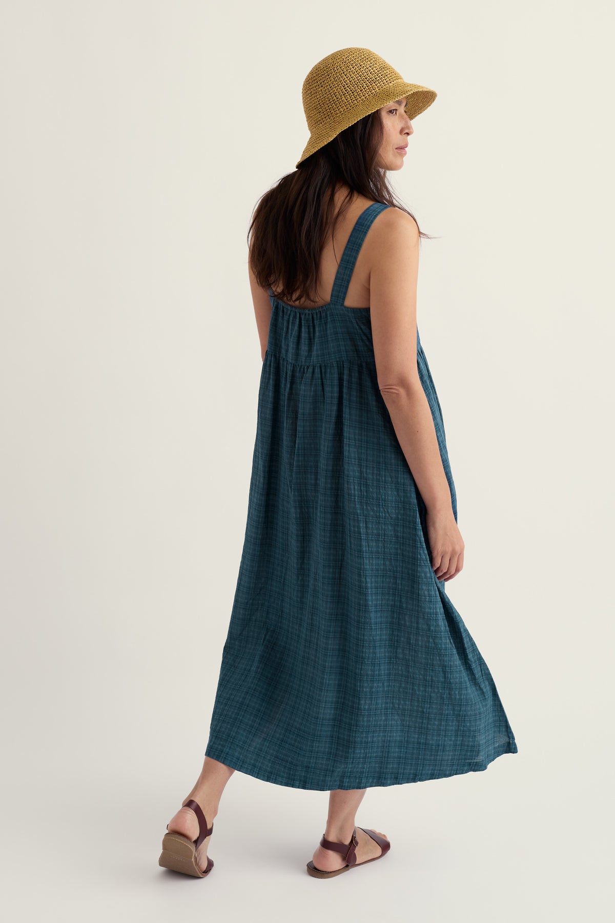 Laity Midi-Kleid mit Empire-Taille